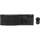 Logitech Wireless Combo MK270 toetsenbord Inclusief muis RF Draadloos Slovaaks Zwart