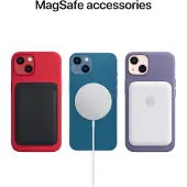 Apple Leren Kaarthouder voor iPhone met MagSafe Donkere kers