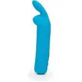 Happy Rabbit - bullet vibrator - oplaadbaar konijntje - blauw