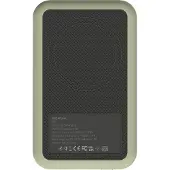 Kreafunk Powerbank - Qi opladen - Dusty Olive - 5.000mAh - - OneSize - Powerbanks