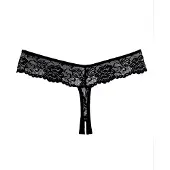 Allure Lingerie Adore Chiqui Love Slip met kant – Zwart