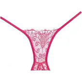 Allure Lingerie Adore Enchanted Belle Panty met open kruisje – Roze