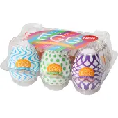 Tenga - EGG Variety Pack Wonder - Mini Masturbator - 6 stuks