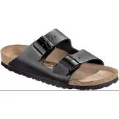 Birkenstock Heren Sandalen Arizona Natural (Reguliere Pasvorm) zwart (44), Leer, Plat, Geen, Casual 51191