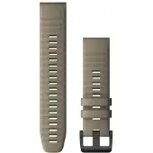 Garmin Siliconen Bandje Grijs/Grijs 22mm
