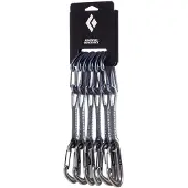 Black Diamond - Klimsetjes - Miniwire Quickpack 12 cm voor Unisex van Nylon - Grijs