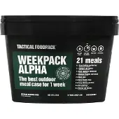 Tactical Foodpack - Voeding / Hydratatie - Weekpack Alpha 2210g voor Unisex