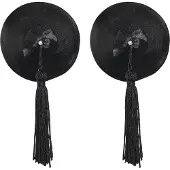 Bijoux indiscrets - Burlesque Pasties Zwart Tepel Stickers