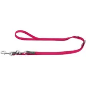 Hunter - Adjustable Leash Convenience - Hondenriem Länge max. 200 cm - Breite 2,0 cm, raspberry