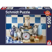 Schmidt Katten in de keuken, 500 stukjes Puzzel