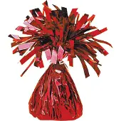 Folat Balloon Weight Foil Red 170 g/6 oz