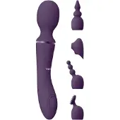 VIVE Nami - Dubbelzijdige Clitoris en Wand Vibrator - Paars