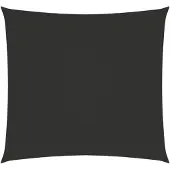 vidaXL Zonnescherm vierkant 6x6 m oxford stof antracietkleurig
