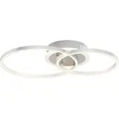 LINDBY - Edica Plafondlamp Smart Home Nickel