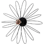 Opviq Wandlamp Hemdem 707-A, dimbaar, zwart, Woon-/ Eetkamer, metaal, Modern, wandlamp