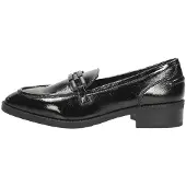 Tamaris - Mocassin Zwartlak Maat 41