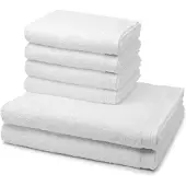 Möve 4 X Handdoek 2 X Douchehanddoek - in een set Superwuschel