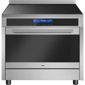 Amica ACIS2115S - Inductie fornuis 90cm - Heteluchtoven 108 L - Katalyse - 1-2-3 fase - Boosters