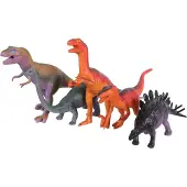 Merkloos dinosaurussen 5-delig