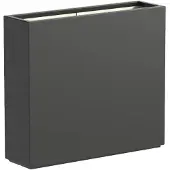 HetTuinstel.nl Polyester plantenbak 90x25x80cm - Met bodem