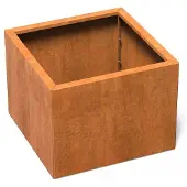 HetTuinstel.nl Cortenstaal plantenbak ‘Connect’ 80x80x60cm
