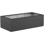 HetTuinstel.nl Polyester plantenbak 200x100x60cm - Met bodem