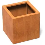 HetTuinstel.nl Cortenstaal plantenbak ‘Connect’ 50x50x50cm