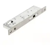 Nemef 9690 Haakschootslot | DM40mm | voorplaat RVS 24x245mm rechthoekig | staal verzinkte zwenkschoot | zonder geleidepen | DR 1+2+3+4 - 9969407100