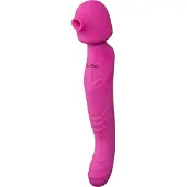 Javida 3 Function Wand en Vibrator - Rosé