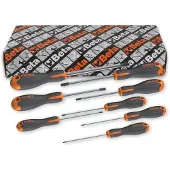 Beta 1205E/ES-S8 8-delig set Evox schroevendraaiers met zeskantprofiel - 012051408 - 012051408