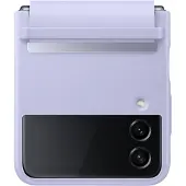 Samsung Galaxy Z Flip 4 Back Cover Leer Paars
