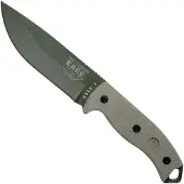 ESEE Model 5 OD blade, desert tan handle 5P-OD met kydex schede + riemclip