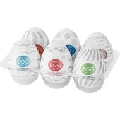 Tenga - EGG Variety Pack Easy Beat - Mini Masturbator - 6 stuks
