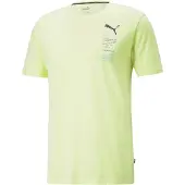 Puma Neymar Jr 24/7 Graphic Short Sleeve T-shirt Geel L Man