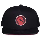 Difuzed Mortal Kombat - Dragon Logo Snapback Pet - Zwart