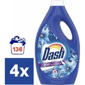Dash Zeebries Vloeibaar Wasmiddel - 4 x 1870 ml (136 wasbeurten)