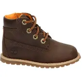Timberland Pokey Pine nubuck veterboots bruin Effen - maat 24