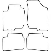 TCP Automatten | Mattenset Kia Cee'd - 2010 - 2012