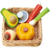 Tender Leaf Toys Tender Leaf Houten Groentemand Speelgoed - Speelset voor kinderen