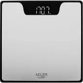 Adler Personenweegschaal Met LED Display AD 8174s - Zilver