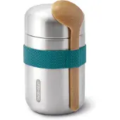 Black+blum Thermoskan Food Flask Blauw 400 ml