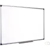 Quantore Whiteboard 45x60cm magnetisch gelakt staal