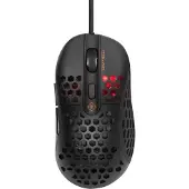 Deltaco GAMING Gaming muis, ultralicht met RGB-verlichting, zwart