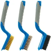 Silverline 3-delige borstel set, medium | 5 rijen - 596171