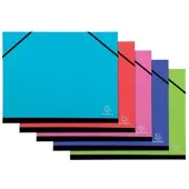 Exacompta 5x IDERAMA tekenmap met elastiek - 28x38cm voor B4 formaat - Geassorteerd - 25529E