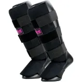 Super Pro Combat Gear Scheenbeschermer Savior Zwart/Roze Large