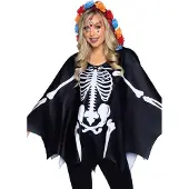Leg avenue Day of the Dead Poncho