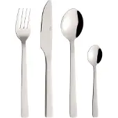 Aida Raw bestekset 48-delig geschenkdoos Glanzend staal