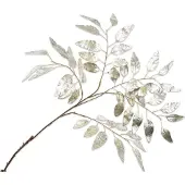 Silk-ka Kunstbloem-Zijde Bloem Eucalyptus Tak Zilver 106 cm