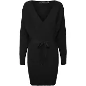 Vero Moda Gebreide jurk zwart